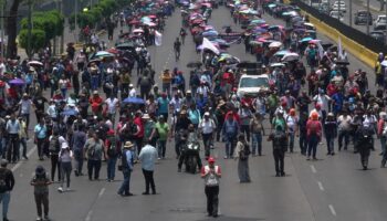 CDMX | Continúan bloqueos de la CNTE; recomiendan rutas alternas