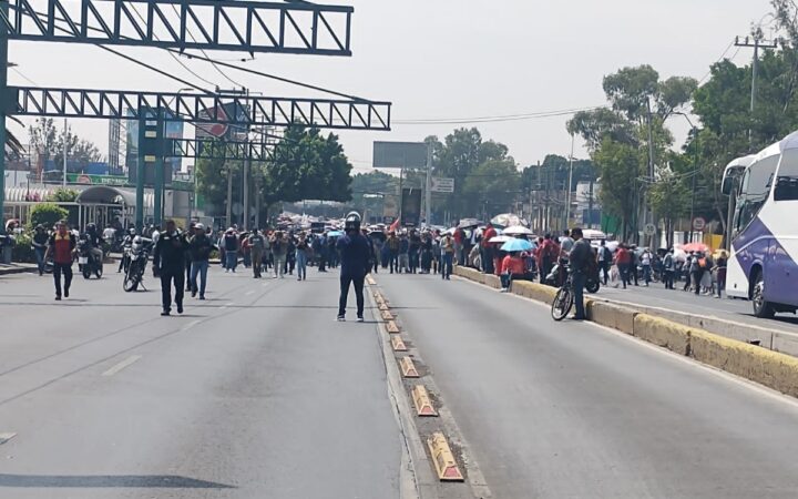 Comienzan bloqueos en el AICM; conoce los mapas de vías alternas para llegar