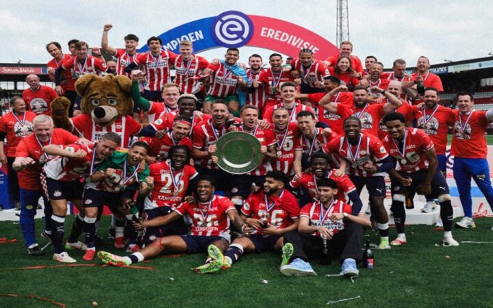 PSV Eindhoven se corona en la Eredivisie | Video PSV Eindhoven se corona en la Eredivisie | Video