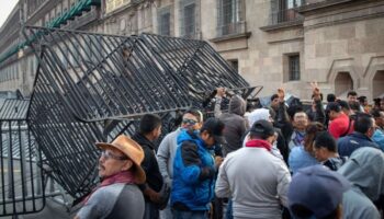 Por bloqueo de CNTE, la mañanera de Sheinbaum no tendrá reporteros en Palacio Nacional