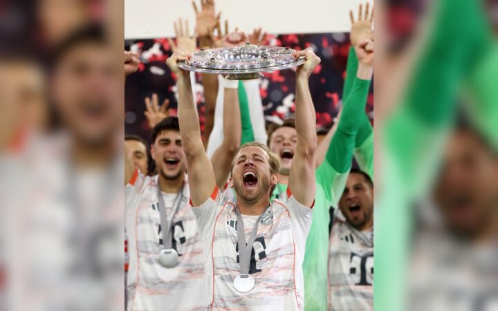 Harry Kane, el jugador con más de 13 años de trayectoria, se corona por primera vez campeón en el futbol profesional Harry Kane, el jugador con más de 13 años de trayectoria, se corona por primera vez campeón en el futbol profesional