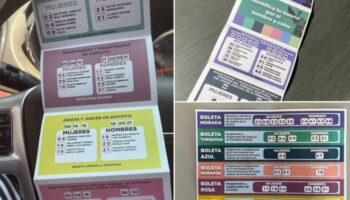 INE da vista a la  FGR de posible delitos electorales por la entrega de 'acordeones' para elección judicial