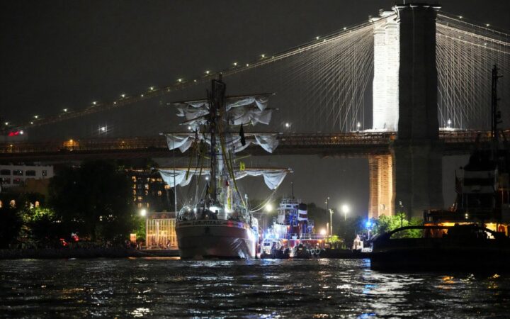 Aeronaval de Panamá se solidariza con la Armada de México por el accidente del Cuauhtémoc