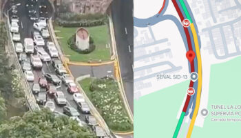 Accidente en la Supervía Poniente deja tres muertos
