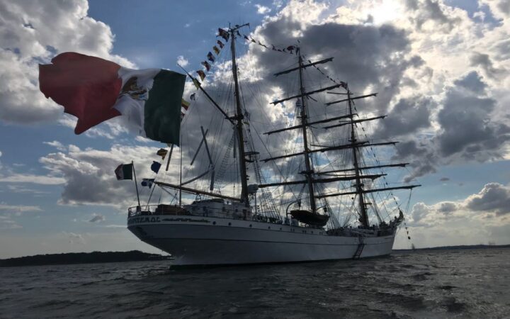 El Buque Cuauhtémoc es complemento de la diplomacia mexicana: Académica | Entérate El Buque Cuauhtémoc es complemento de la diplomacia mexicana: Académica | Entérate