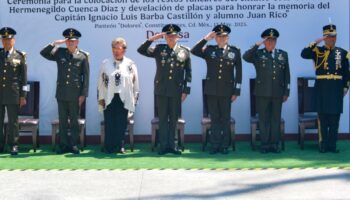 Ejército rinde homenaje a Hermenegildo Cuenca Díaz, general que autorizó los  'vuelos de la muerte'