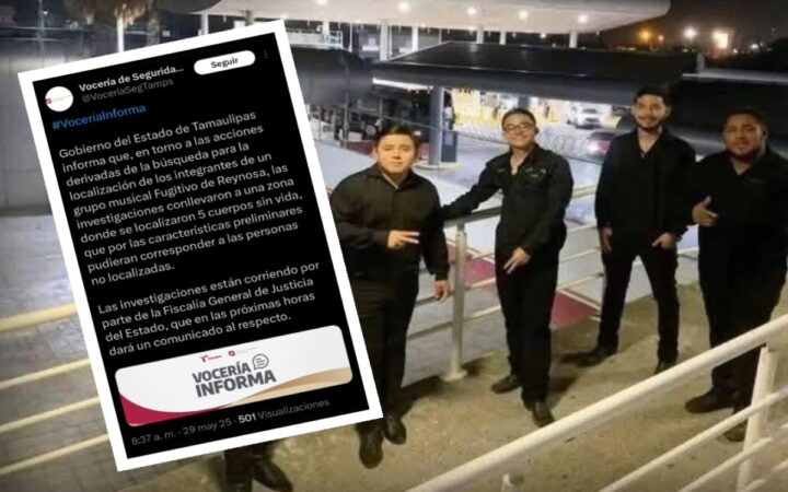 Tamaulipas | Confirman autoridades hallazgo de cuerpos calcinados e investigan si son de músicos Tamaulipas | Confirman autoridades hallazgo de cuerpos calcinados e investigan si son de músicos