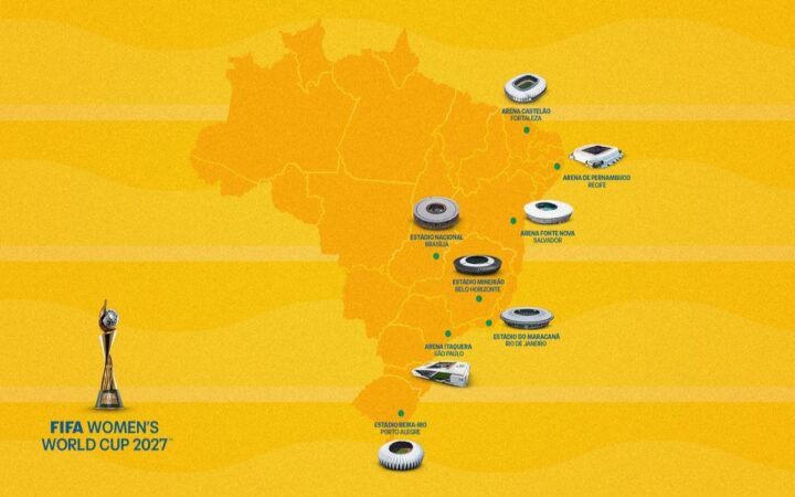 Maracaná y siete estadios más albergarán la Copa Mundial Femenil Brasil 2027 | Video Maracaná y siete estadios más albergarán la Copa Mundial Femenil Brasil 2027 | Video