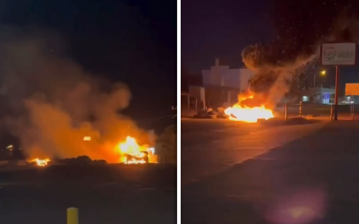 Sinaloa: Bloqueos, incendios y enfrentamientos en Culiacán, Navolato y Mocorito