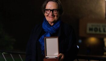 Agnieszka Holland, la primera mujer en recibir la Medalla Cineteca Nacional