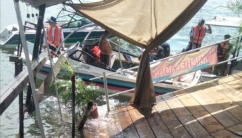 Videos | Colapsa muelle de restaurante en lago de Tequesquitengo