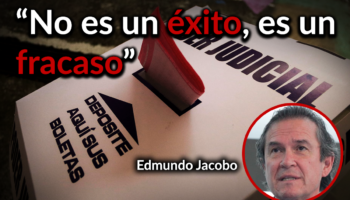 Esta es una elección con 'bajísima participación': Edmundo Jacobo Molina | Comentario