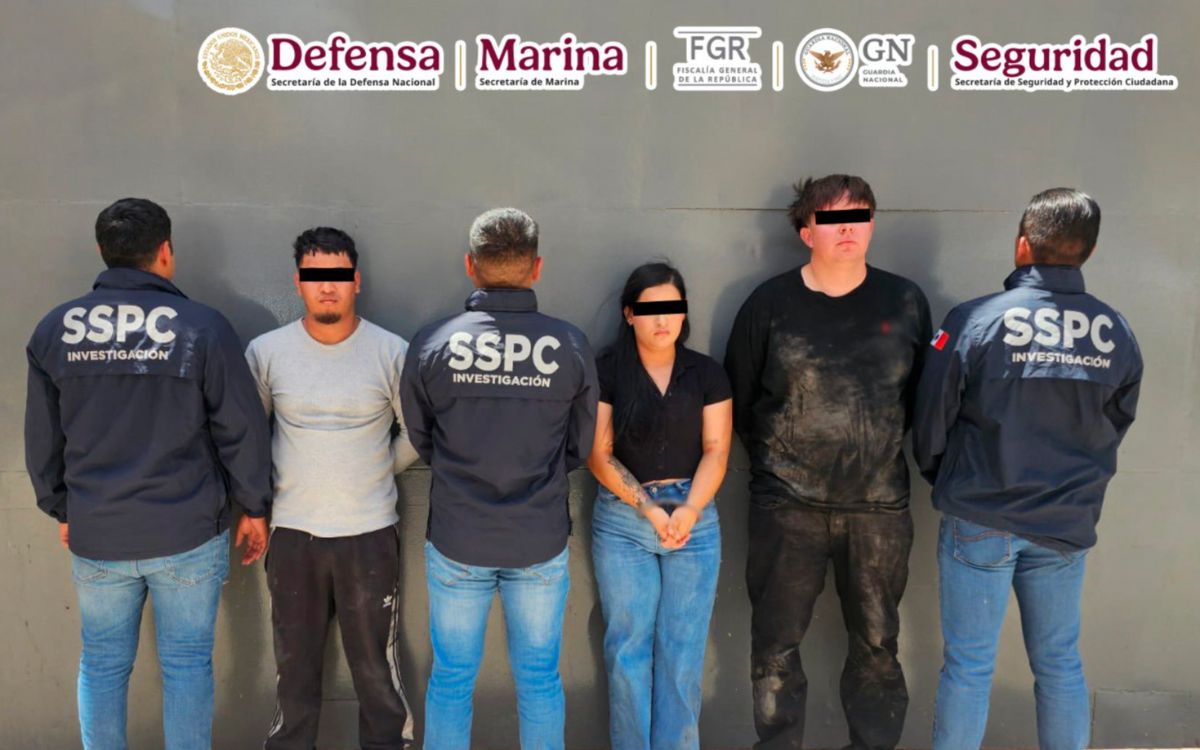 Caen una ciudadana estadounidense y dos mexicanos por tráfico de fentanilo en Ciudad Juárez Caen una ciudadana estadounidense y dos mexicanos por tráfico de fentanilo en Ciudad Juárez