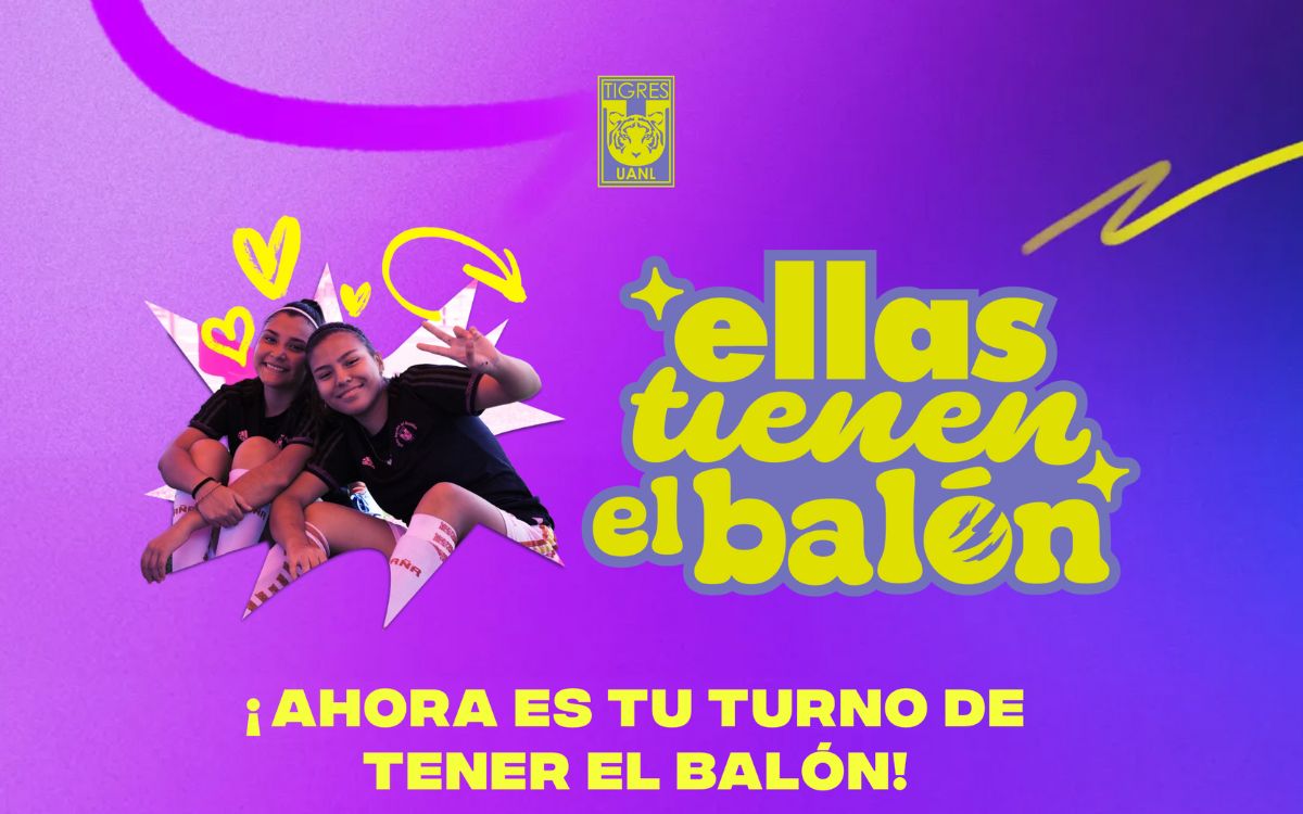 Arranca la segunda edición de ‘Ellas Tienen el Balón’, programa del Club Tigres que impulsa a futbolistas adolescentes