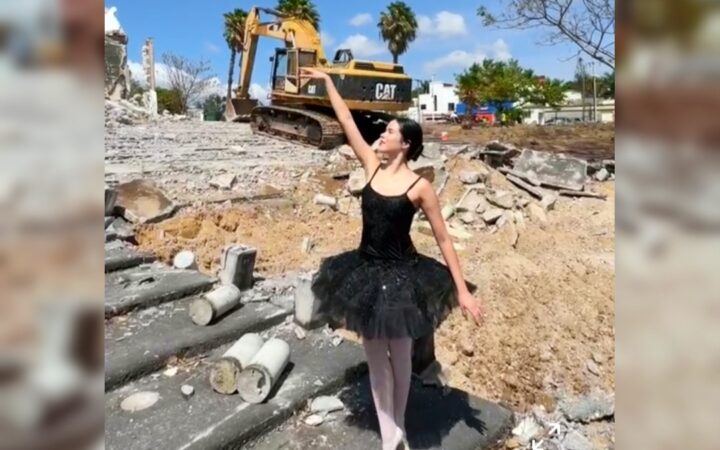 Ciudadanía organizada protesta por demolición de la Ciudad de las Artes en Nayarit
