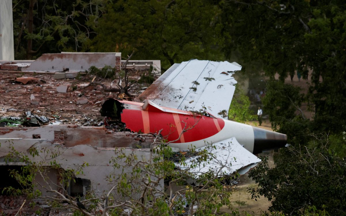 Esto se sabe del accidente del avión en la India hasta ahora Esto se sabe del accidente del avión en la India hasta ahora