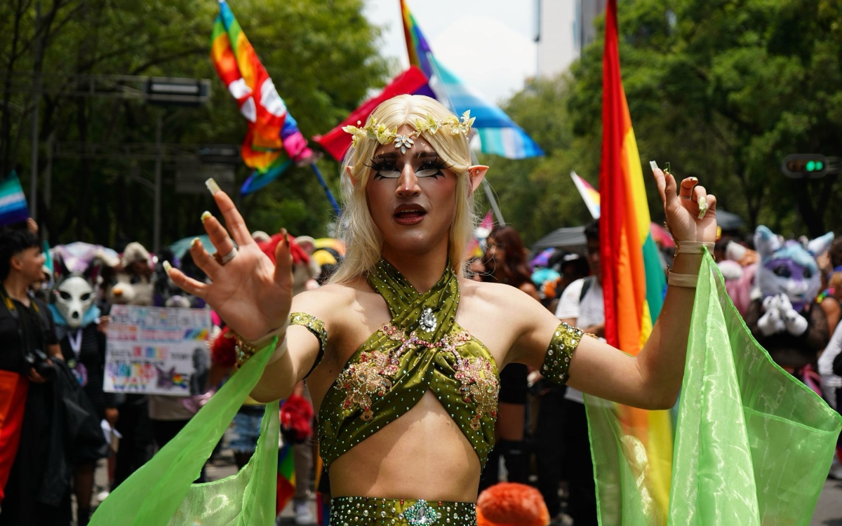 Fotos | Así se vive la Marcha LGBTQ+ en la CDMX Fotos | Así se vive la Marcha LGBTQ+ en la CDMX