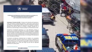 Guatemala envía nota de protesta y exige a México seguridad fronteriza compartida