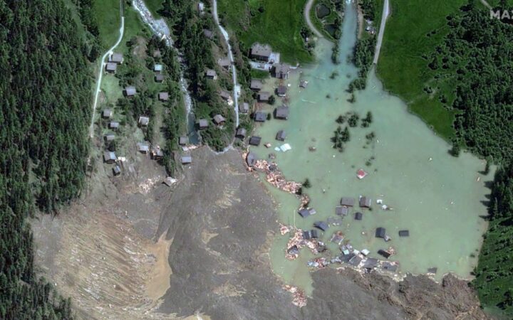 Hallan cuerpo de hombre sepultado por glaciar que arrasó con un pueblo suizo Hallan cuerpo de hombre sepultado por glaciar que arrasó con un pueblo suizo