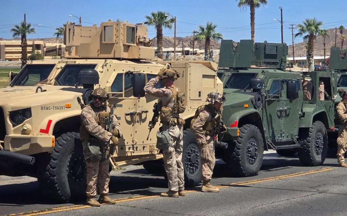 Marines que llegan a Los Ángeles están entrenados para matar: Jorge Ramos | Entérate Marines que llegan a Los Ángeles están entrenados para matar: Jorge Ramos | Entérate