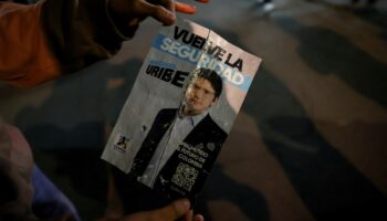 Miguel Uribe está en 