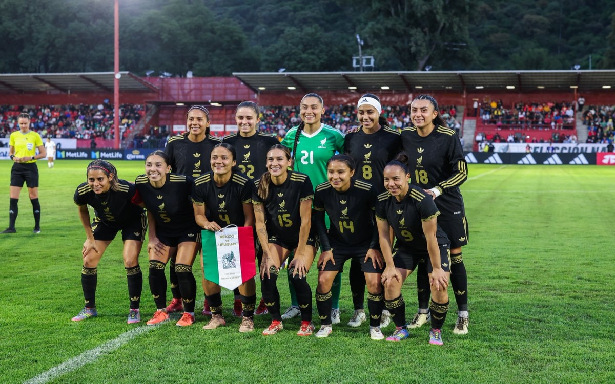 Se imponen mexicanas a uruguayas en partido amistoso | Video