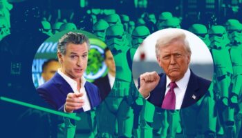 Gobernador de California 'trolea' a Trump y sus redadas contra migrantes con Star Wars | Video