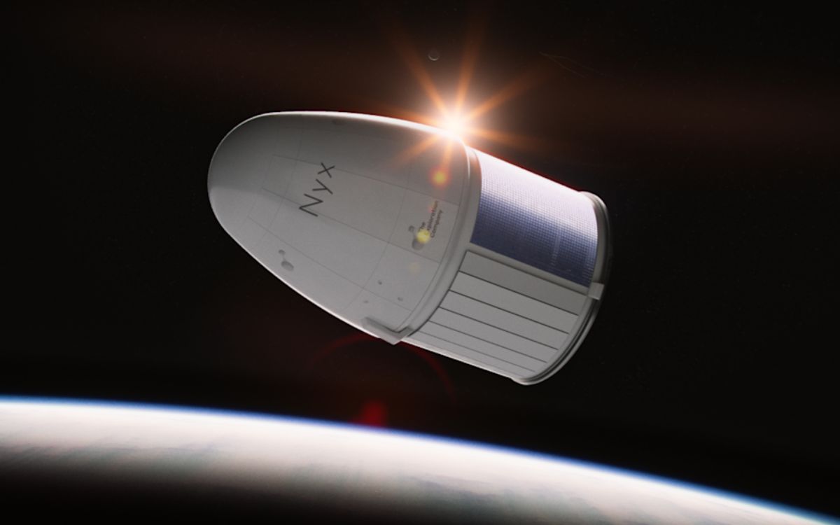 Una cápsula espacial con restos humanos se estrella en el Pacífico Una cápsula espacial con restos humanos se estrella en el Pacífico