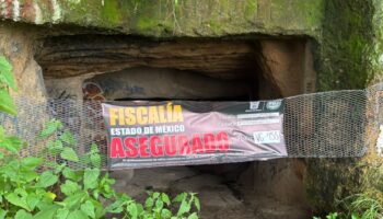 Fiscalía del Edomex asegura cuevas en Atizapán; investigan posible sacrificio masivo de animales