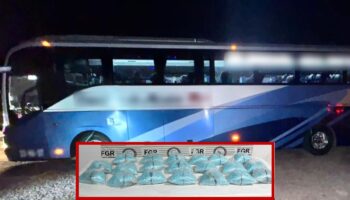 FGR asegura 200 mil pastillas de fentanilo trasladadas en camión en Sonora