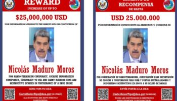 Confirmado: gobierno de Trump ofrece recompensa de 25 mdd por 'captura' de Nicolás Maduro