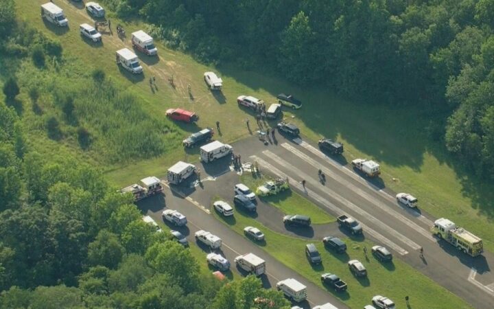 Se estrella aeronave con 15 personas en Nueva Jersey