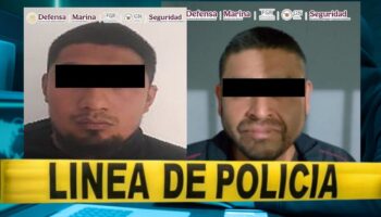 Caen dos presuntos extorsionadores tras denuncia ciudadana al 089