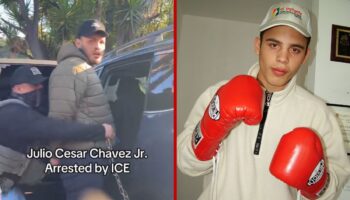 La larga lista de polémicas de Julio César Chávez Jr.