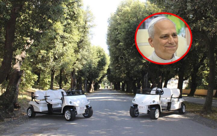 El papa recibe dos vehículos eléctricos diseñados para sus viajes  internacionales | Aristegui Noticias