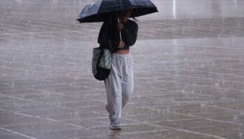 Alerta amarilla en CDMX por fuertes lluvias y posible caída de granizo