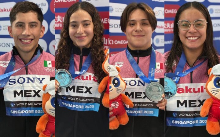 ¡Plata para México! Equipo mixto de clavados brilla en el Mundial de Deportes Acuáticos ¡Plata para México! Equipo mixto de clavados brilla en el Mundial de Deportes Acuáticos
