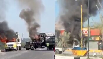 Múltiples 'narcobloqueos' y quemas en Aguascalientes tras operativo
