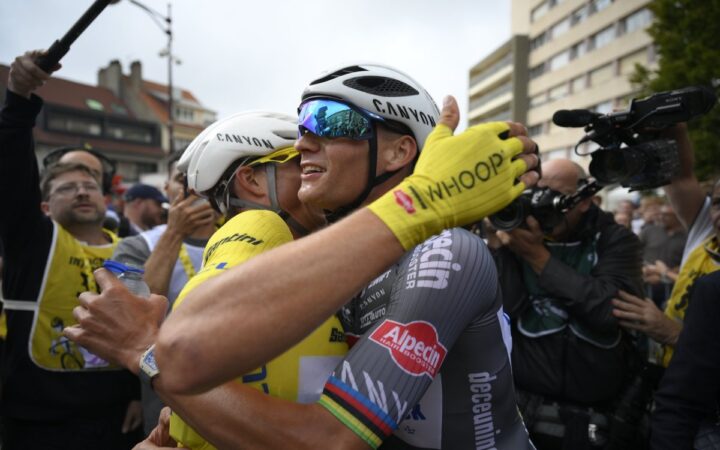 Tour de Francia: Van der Poel bate a Pogacar y viste de amarillo en la Etapa 2 | Video Tour de Francia: Van der Poel bate a Pogacar y viste de amarillo en la Etapa 2 | Video