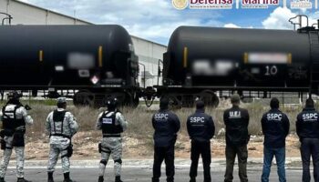 Cae tren del ‘huachicol’; eran 129 carrotanques con combustible ilícito: Harfuch