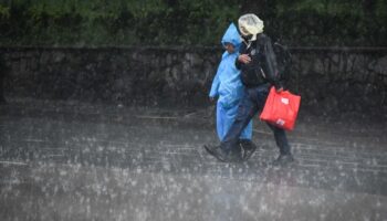 Activan alerta roja en Álvaro Obregón por fuertes lluvias; otras 8 alcaldías, en alerta amarilla