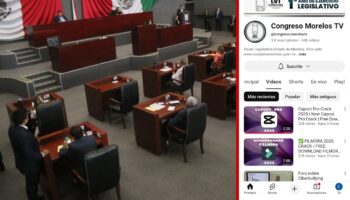 Ciberdelincuentes hackean cuentas de Gmail y YouTube del Congreso de Morelos