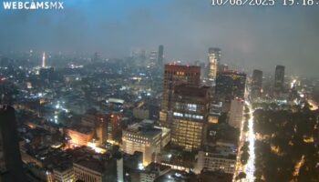 CDMX emite alerta máxima por lluvias, granizo y descargas eléctricas este domingo