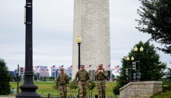 Guardia Nacional portará armas en Washington DC