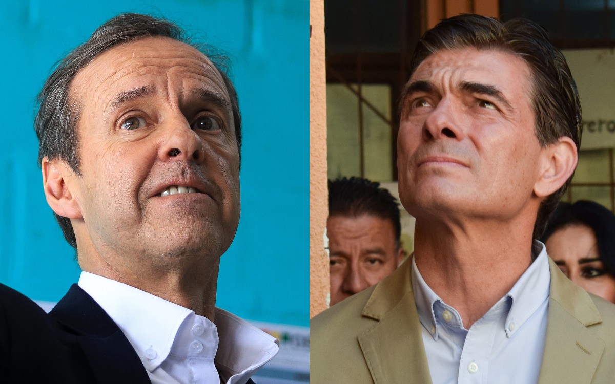 Foto: Jorge Quiroga (i) y Rodrigo Paz Pereira. EFE/ Gabriel Márquez.