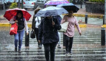 CDMX | Emiten Alerta Naranja y Amarilla por fuertes lluvias, se espera caída de granizo