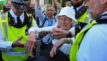 Protesta contra ilegalización de 'Palestine Action' deja 365 detenidos en Londres | Galería