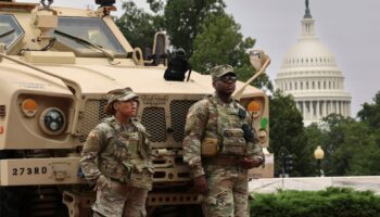 Misisipi, Luisiana y Tennessee también envían soldados a Washington DC