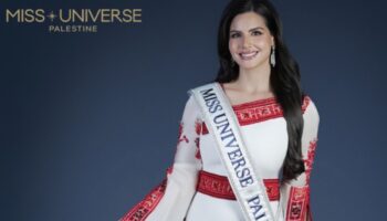Quién es Nadeen Ayoub, quien representará a Palestina por primera vez en Miss Universo