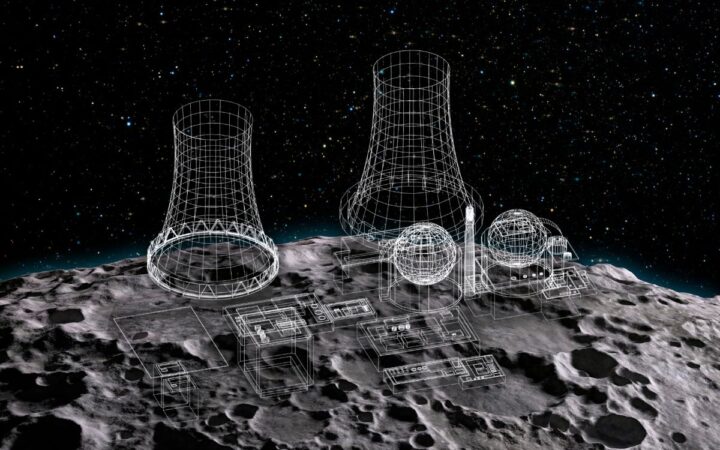 NASA planea construir un reactor nuclear en la Luna NASA planea construir un reactor nuclear en la Luna